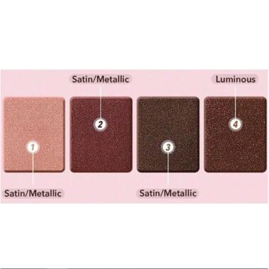 faces sheglam essential square eyeshadow quad serendipity