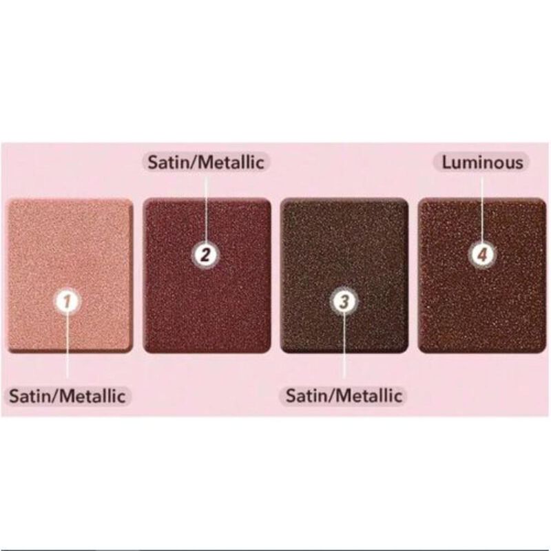 sheglam sheglam essential square eyeshadow quadserendipity