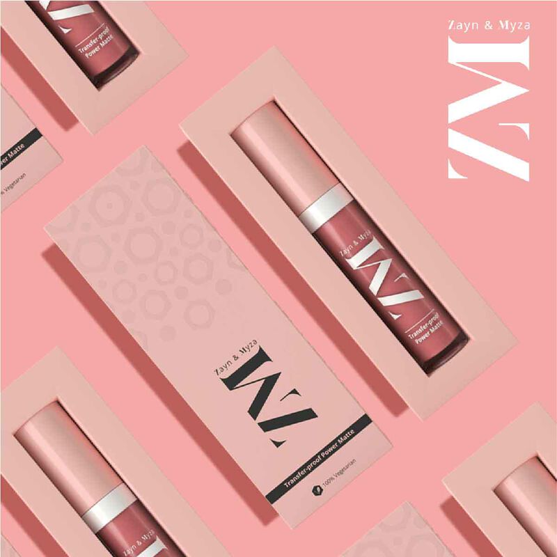 Transfer-Proof Power Matte Finish Lip Colour zayn and mayza transferproof power matte finish lip colour