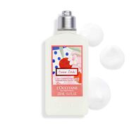 faces cherry blossom lychee shimmering body milk 250ml