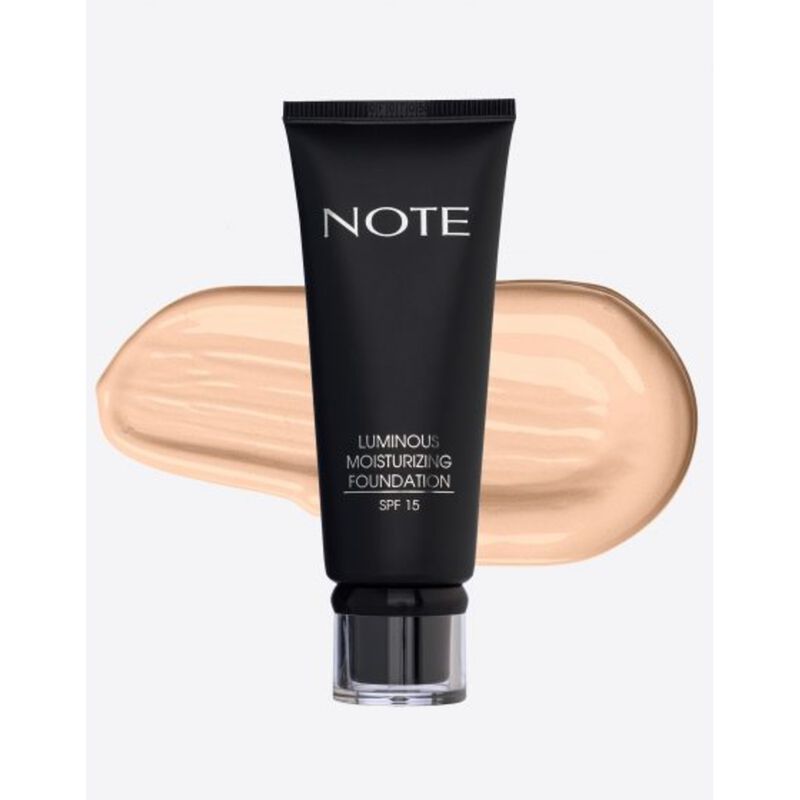 note note luminous moisturizing foundation 02 tube