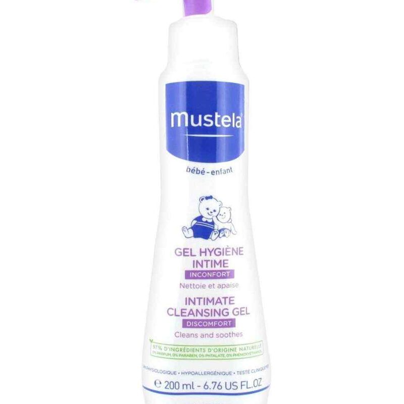 mustela intimate cleansing gel 200ml