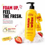 Strawberry Fluff Hand Wash 500ml faces strawberry fluff hand wash 500ml