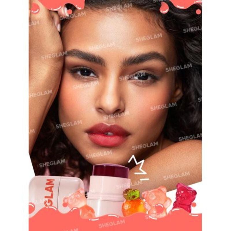 sheglam sheglam jellylicious hydrating lip & blush tint coucou