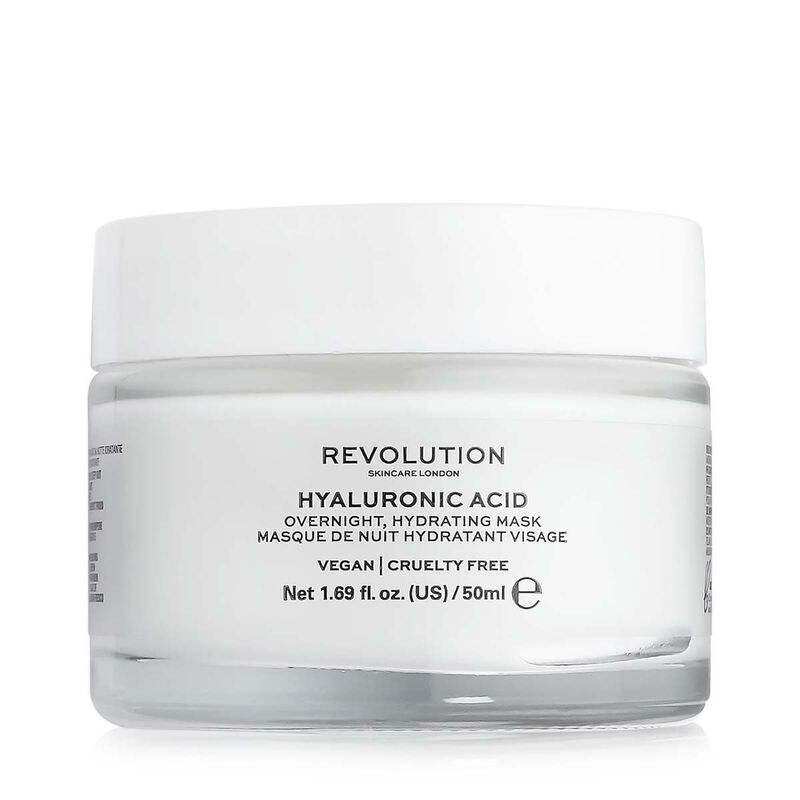 Hyaluronic Acid Overnight Hydrating Face Mask revolution hyaluronic acid overnight hydrating face mask