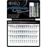 faces individual lashes starter kit shortmediumlong black knotted flares