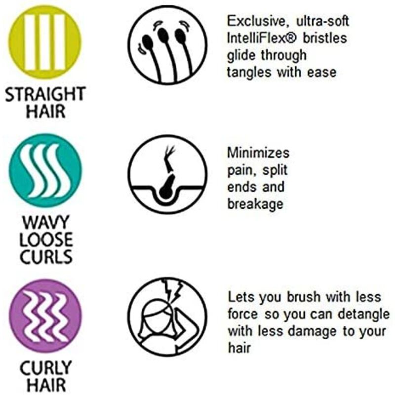 wet brush pro detangle swirl skies