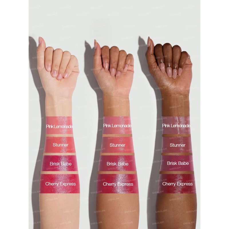 شيجلام بلاشر ستيك زجاجي  بينك ليمونيد