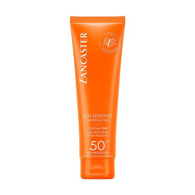 faces sun sensitive oil free milky fluid spf50