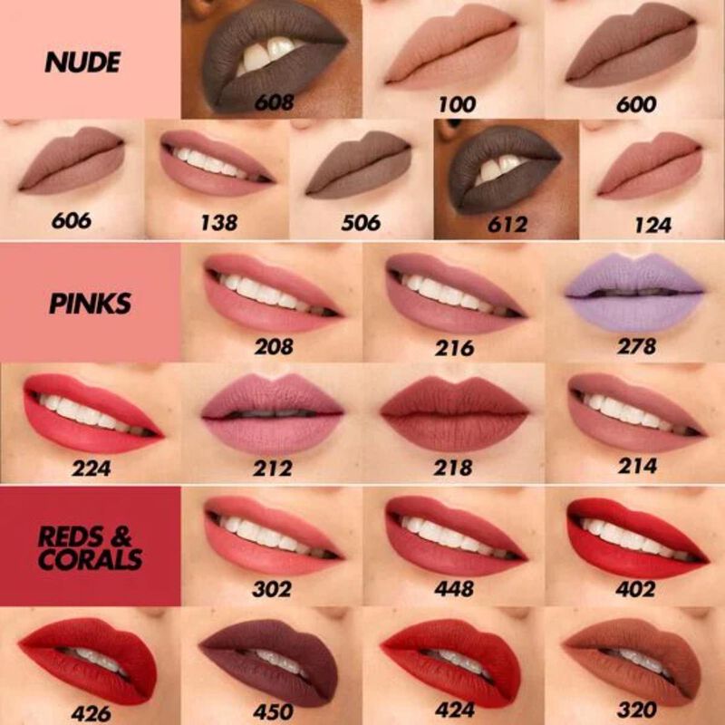 ميك اب فور ايفر روج آريتست فور ايڤر مط 124