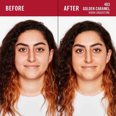 faces lasting finish full coverage lightweight foundation 403