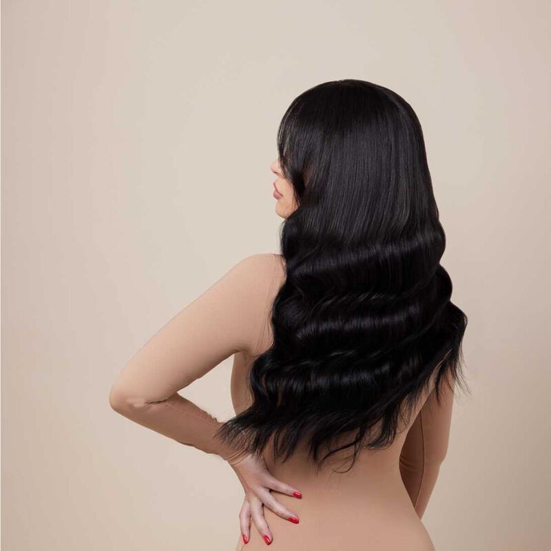 youmi beauty وصلات شعر بلون لا نوني