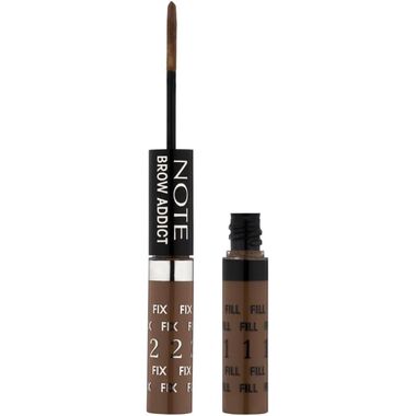 faces note brow addict tint shaping gel 02