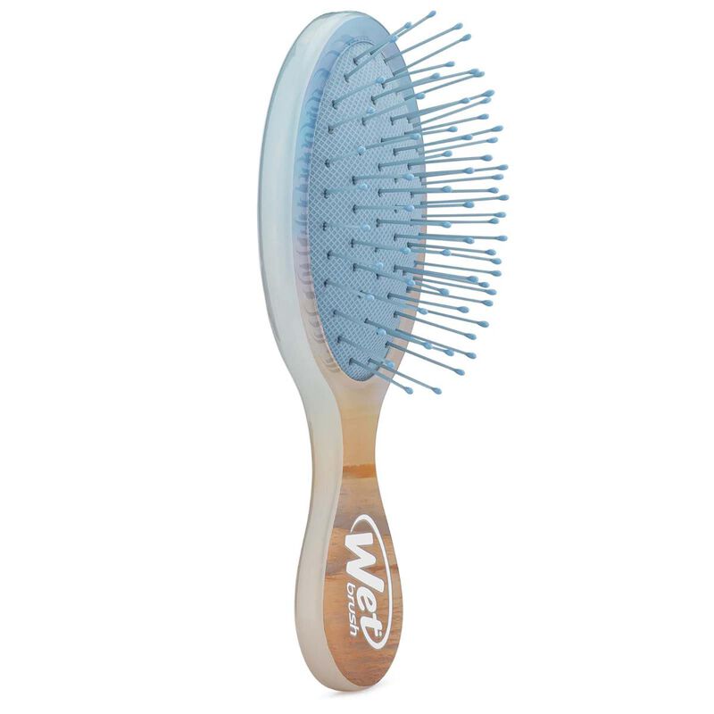 wet brush mini detangler blue