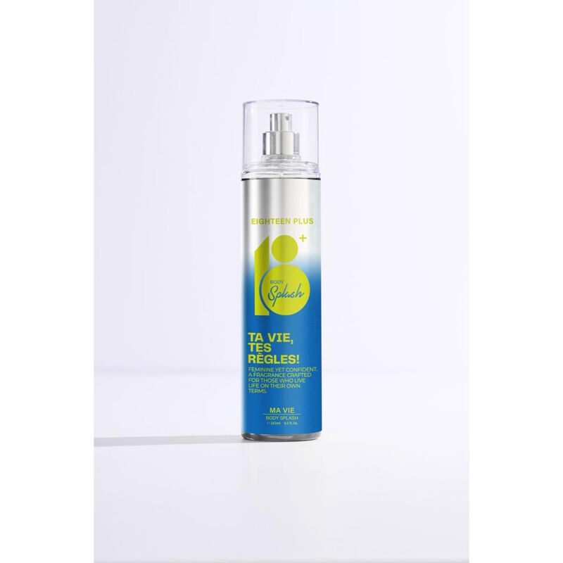 18plus eighteen plus 18+ body splash 250 ml ma  vie