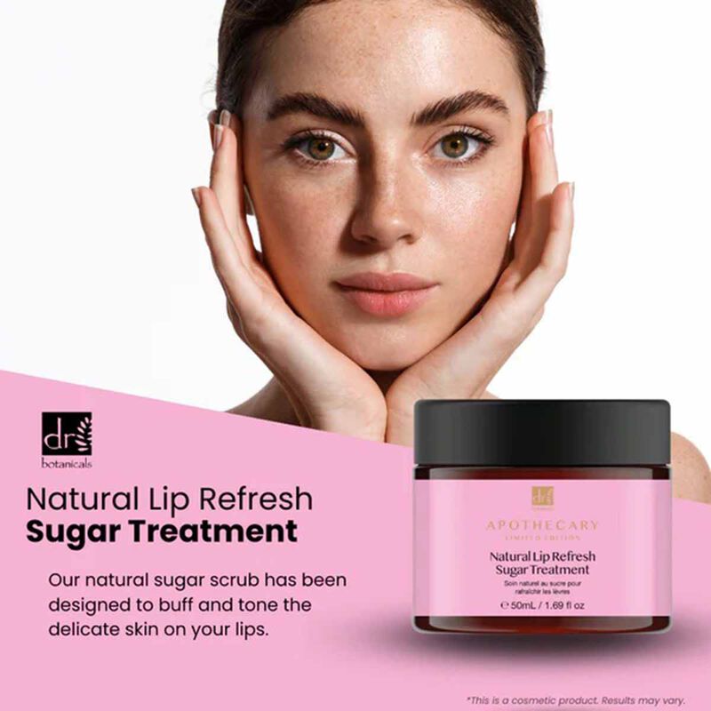Natural Lip Refresh Sugar Treatment dr. botanicals natural lip refresh sugar treatment