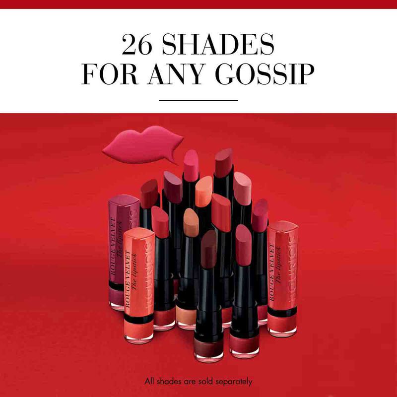 بورجوا احمر شفاه روج فيلفيت