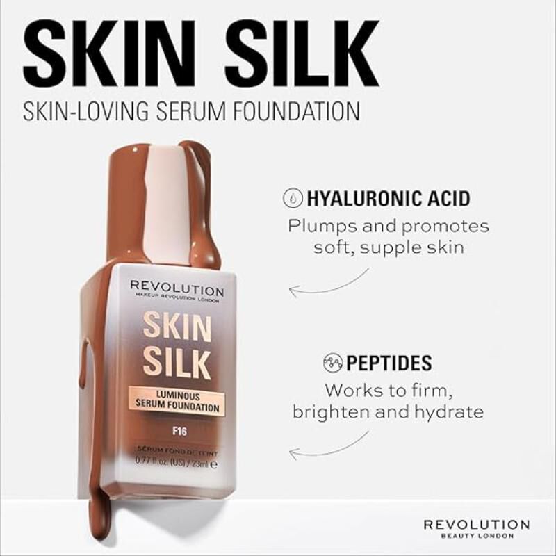 revolution skin silk serum foundation f2nc