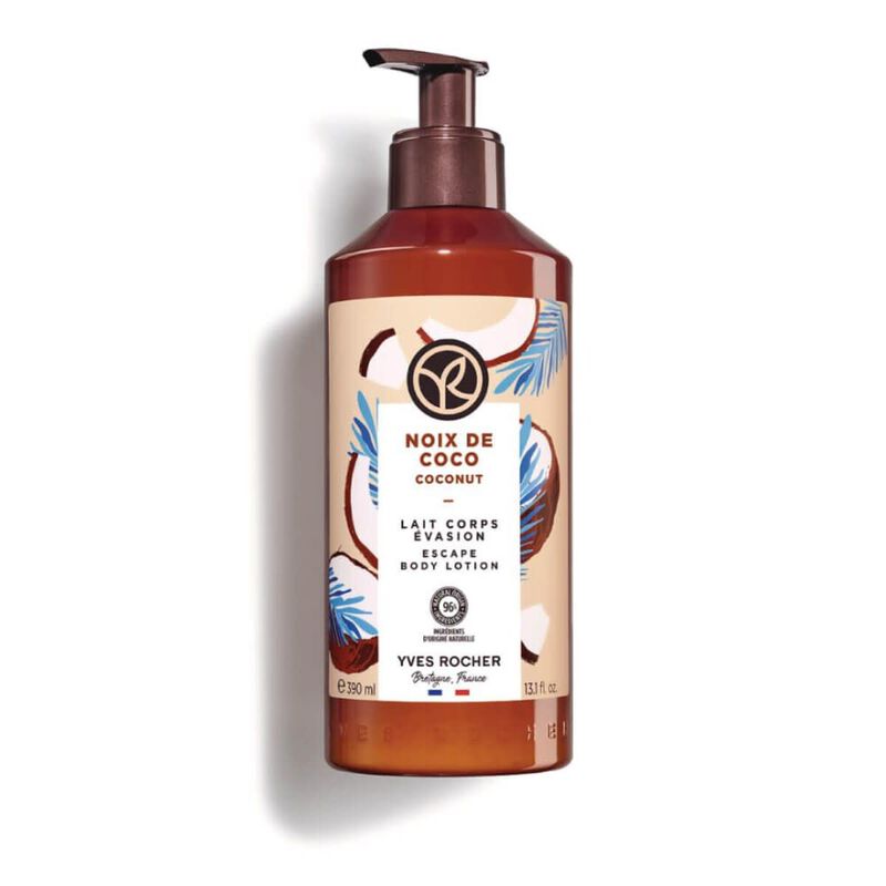 yves rocher coconut escape body lotion