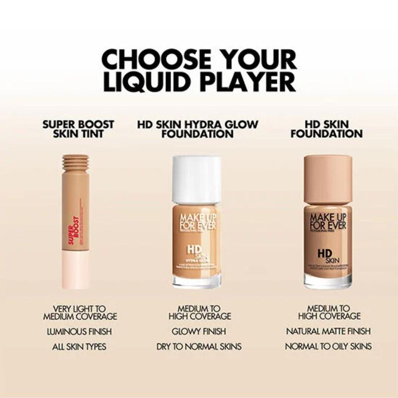 make up for ever super boost skin tint  01