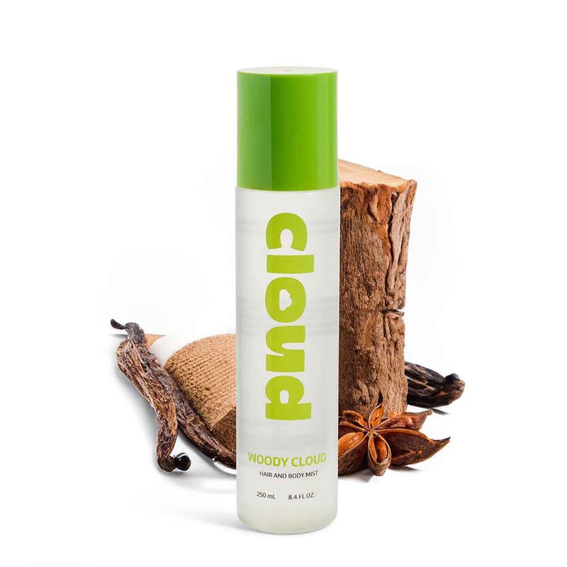 cloud hair & body mist  woody cloud