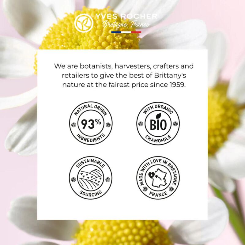 yves rocher pure camomille face & body comfort cream 125ml jar