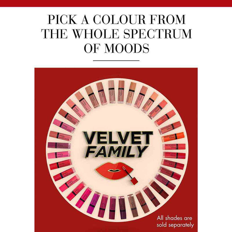 Rouge Velvet Liquid Lipstick bourjois rouge velvet liquid lipstick