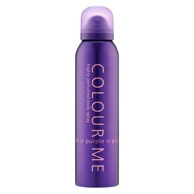 Colour Me Body Spray For Women Purple 150Ml faces colour me body spray for women purple 150ml