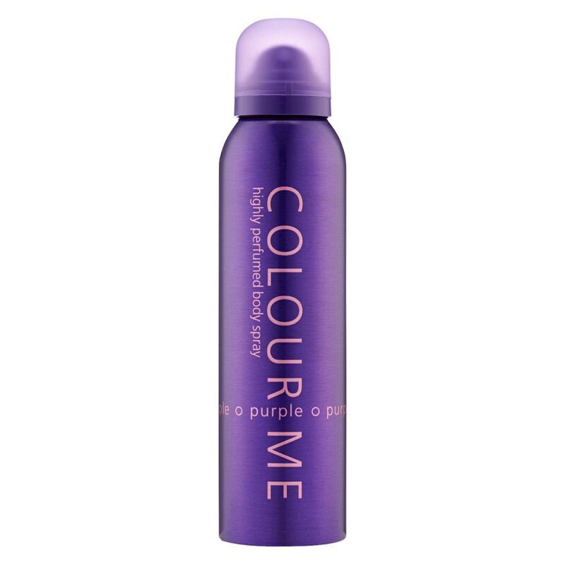 colour me colour me body spray for women purple 150ml