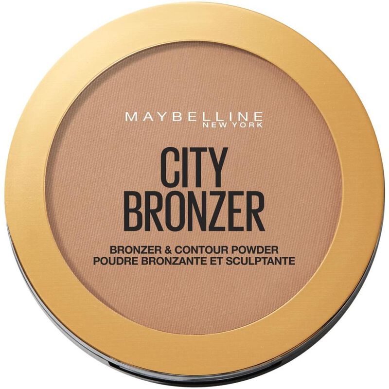City Bronzer And Contour Powder - 300 Deep Cool maybelline new york city bronzer and contour powder 300 deep cool