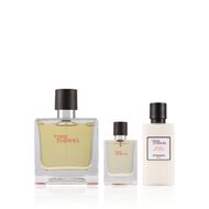 faces hermes men s terre d gift set fragrances 75 12 5ml after shave lotion 40ml