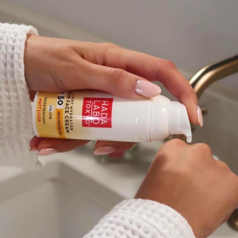 هادا لابو طوكيو كريم وجه خفيف الترطيب+spf50 غير لامع
