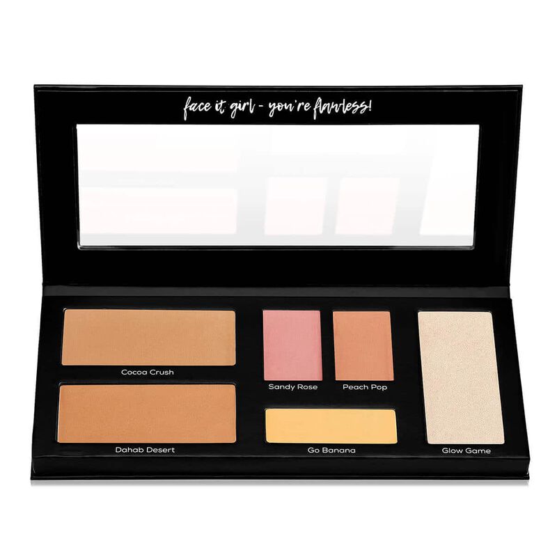 wow beauty let's face it  all in one face palette
