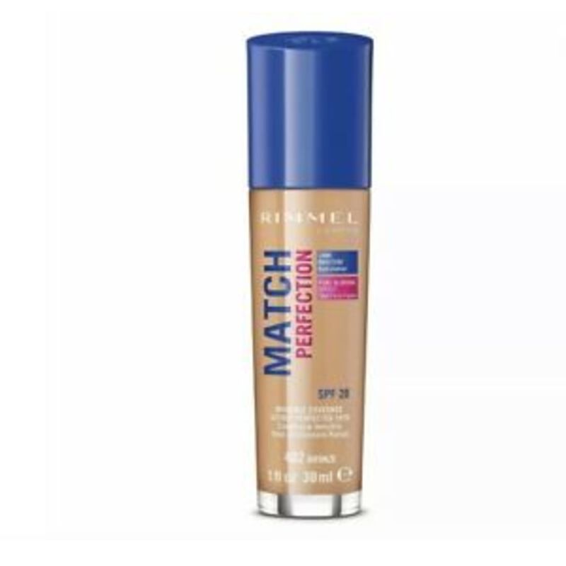 Match Perfection Foundation 402 Bronze 30 ml rimmel match perfection foundation 402 bronze 30 ml