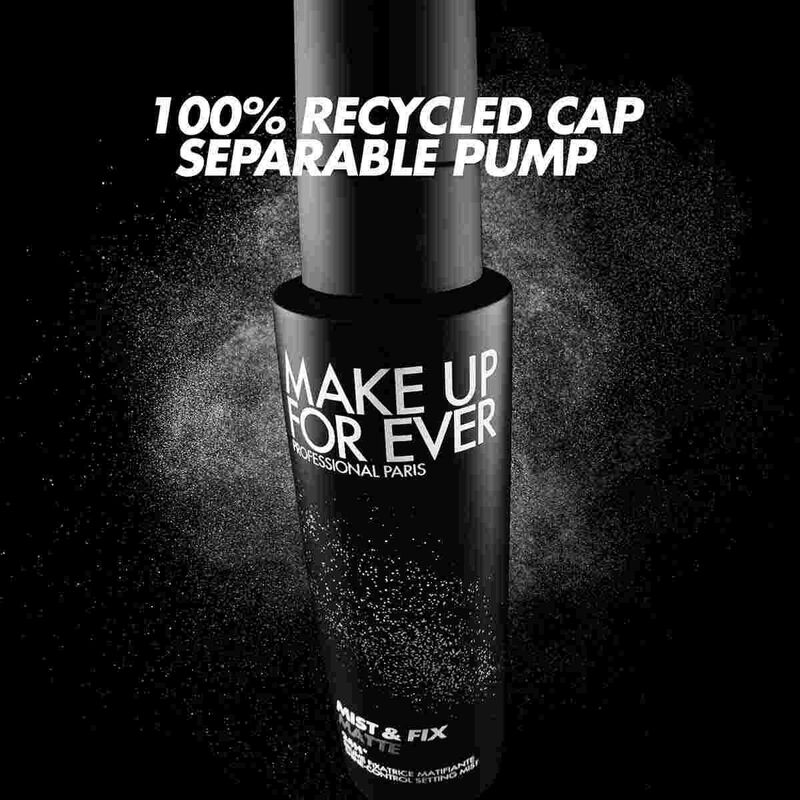 make up for ever mist & fix matte setting spray