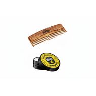 faces tame   frame beard kit  beard wax   wooden comb