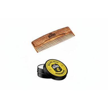 faces tame   frame beard kit  beard wax   wooden comb