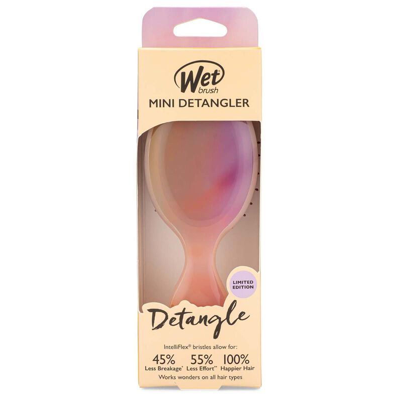 wet brush mini detangler pink