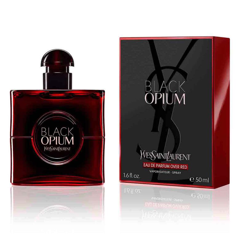 yves saint laurent black opium over red