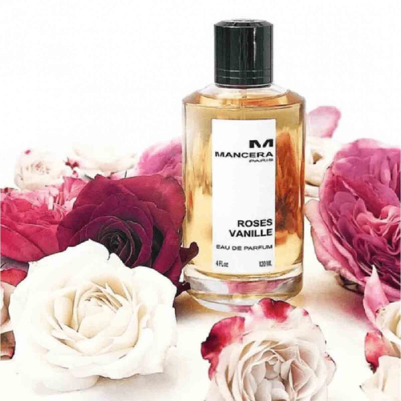 mancera roses vanille eau de parfum 120ml