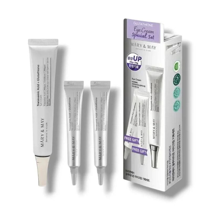 mary may glutathione eye cream special set