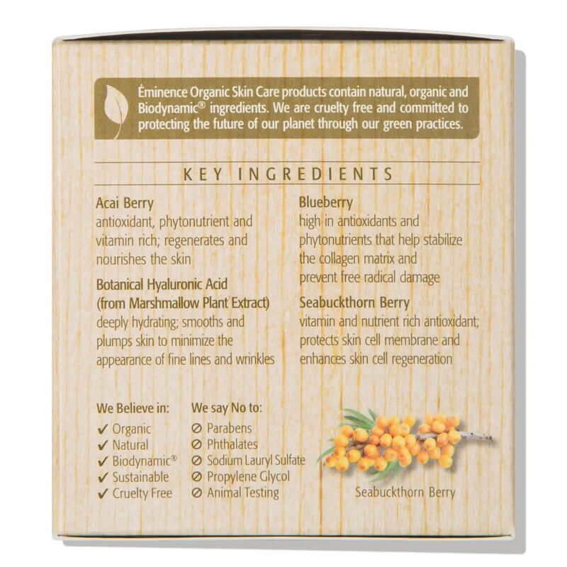 Firm Skin Acai Masque eminence organic skin care firm skin acai masque