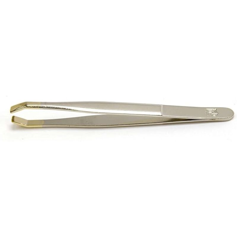 fe fe tweezers golden plated