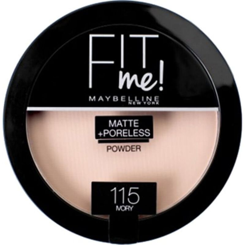 maybelline new york fit me matte and poreless powder 115 ivory