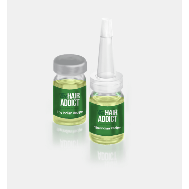 The Indian Recipe - 12 Vials hair addict the indian recipe 12 vials