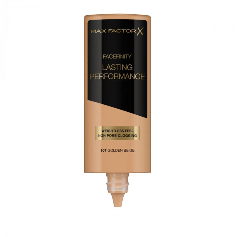 Foundation Facefinity Lasting Performance 107 Golden Beige max factor foundation facefinity lasting performance 107 golden beige