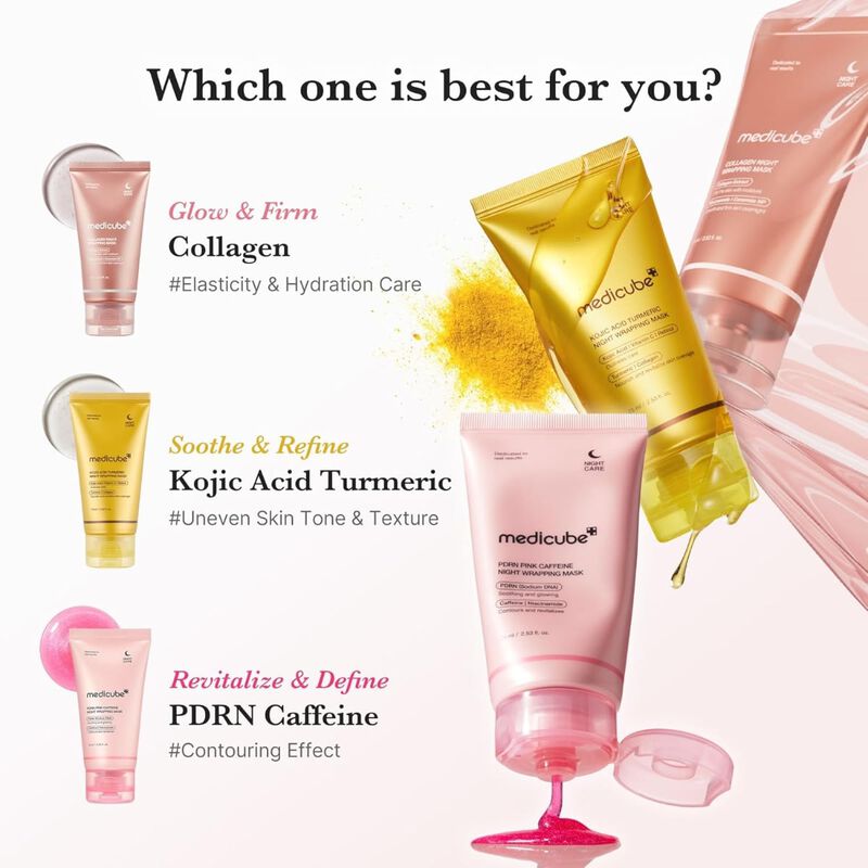 medicube collagen night mask