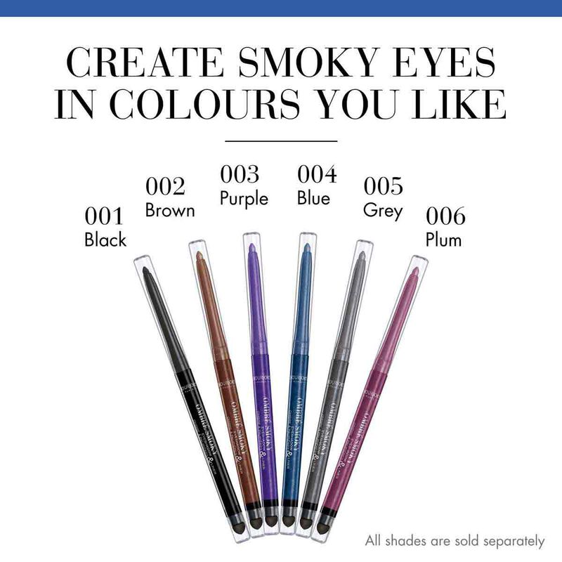 bourjois ombre smoky eyeshadow and liner