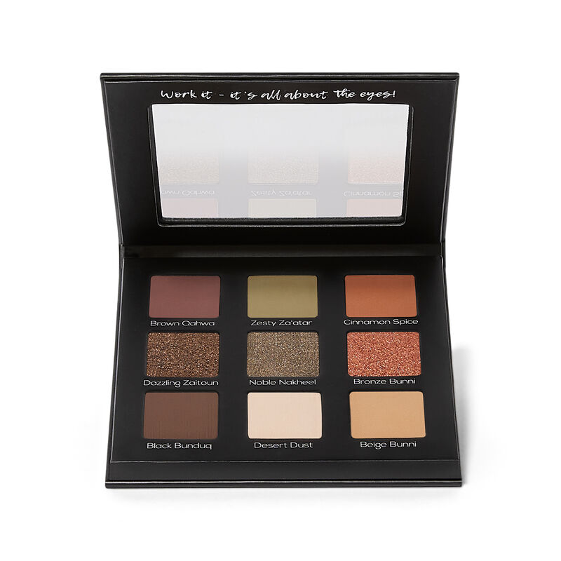 wow beauty all eyes on mini shadow palette