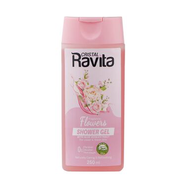 faces shower gel flowers with aloe vera extract 250ml